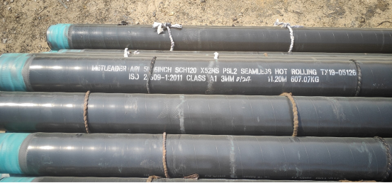 Seamless steel pipe for export